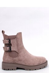 Auliniai batai moterims Inello 185852-56, smėlio spalvos kaina ir informacija | Aulinukai, ilgaauliai batai moterims | pigu.lt