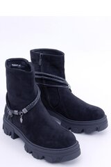 Auliniai batai moterims Inello 171502-55, juodi kaina ir informacija | Aulinukai, ilgaauliai batai moterims | pigu.lt