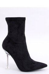Aulinukai moterims Inello 188466, juodi kaina ir informacija | Aulinukai, ilgaauliai batai moterims | pigu.lt