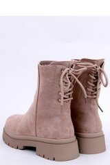 Auliniai batai moterims Inello 171632-54, smėlio spalvos kaina ir informacija | Aulinukai, ilgaauliai batai moterims | pigu.lt