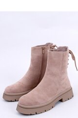 Auliniai batai moterims Inello 171632-54, smėlio spalvos kaina ir informacija | Aulinukai, ilgaauliai batai moterims | pigu.lt