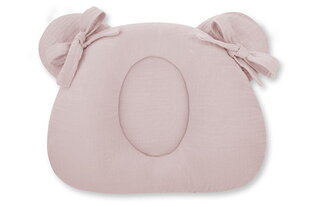 Muslino pagalvė su įduba galvai Rose цена и информация | Детские подушки, конверты, спальники | pigu.lt