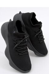 Laisvalaikio batai moterims Inello 166621-55, juodi цена и информация | Спортивная обувь, кроссовки для женщин | pigu.lt