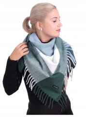 Зеленый теплый женский клетчатый шарф CHRISTMAS LARGE Touch Scarf SZA-83 цена и информация | Женские шарфы, платки | pigu.lt