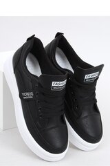 Laisvalaikio batai moterims Inello 162701, juodi цена и информация | Спортивная обувь, кроссовки для женщин | pigu.lt