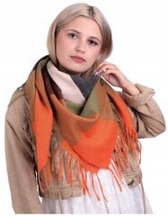 Теплый женский клетчатый шарф CHRISTMAS LARGE Touch Scarf SZA-84 цена и информация | Шарф женский | pigu.lt