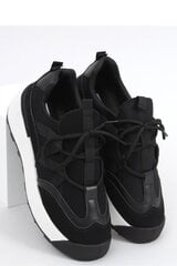 Laisvalaikio batai moterims Inello 162828-54, juodi kaina ir informacija | Sportiniai bateliai, kedai moterims | pigu.lt