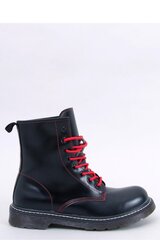 Auliniai batai moterims Inello 185764-55, juodi kaina ir informacija | Aulinukai, ilgaauliai batai moterims | pigu.lt