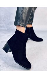 Aulinukai moterims Inello 186256, juodi kaina ir informacija | Aulinukai, ilgaauliai batai moterims | pigu.lt
