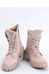 Auliniai batai moterims Inello 171122-56, smėlio spalvos kaina ir informacija | Aulinukai, ilgaauliai batai moterims | pigu.lt