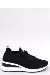 Sportiniai batai moterims Inello 184788-54, juodi kaina ir informacija | Sportiniai bateliai, kedai moterims | pigu.lt