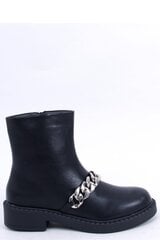 Auliniai batai moterims Inello 173539-55, juodi kaina ir informacija | Aulinukai, ilgaauliai batai moterims | pigu.lt
