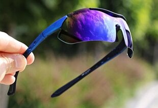 Sportiniai akiniai Speed Polarized, mėlyni kaina ir informacija | Sportiniai akiniai | pigu.lt