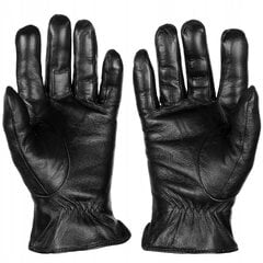 Мужские утепленные кожаные перчатки BLACK ELEGANT RKW3-S цена и информация | Женские перчатки | pigu.lt