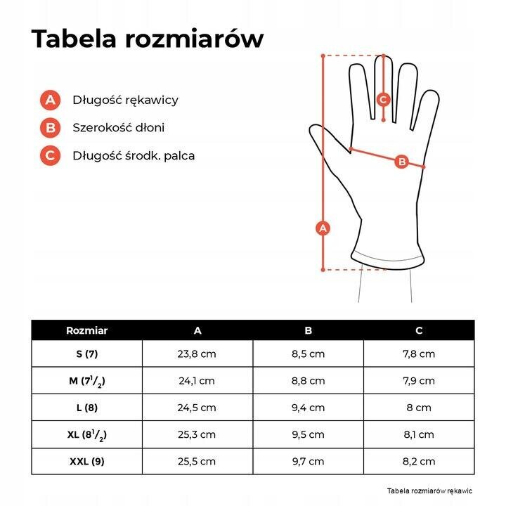 Pirštinės moterims RKW11B-XL цена и информация | Moteriškos pirštinės | pigu.lt