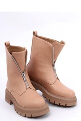 Auliniai batai moterims Inello 174097-55, smėlio spalvos kaina ir informacija | Aulinukai, ilgaauliai batai moterims | pigu.lt