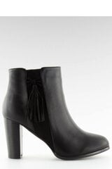 Aulinukai moterims Inello, juodi kaina ir informacija | Aulinukai, ilgaauliai batai moterims | pigu.lt