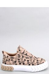 Sportiniai batai moterims Inello 17605046, smėlio spalvos цена и информация | Спортивная обувь, кроссовки для женщин | pigu.lt