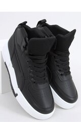 Laisvalaikio batai moterims Inello 163310-52, juodi kaina ir informacija | Sportiniai bateliai, kedai moterims | pigu.lt