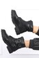 Auliniai batai moterims Inello 162058-53, juodi цена и информация | Aulinukai, ilgaauliai batai moterims | pigu.lt