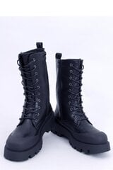 Auliniai batai moterims Inello 171629-54, juodi kaina ir informacija | Aulinukai, ilgaauliai batai moterims | pigu.lt