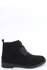 Aulinukai moterims Inello 160275-53, juodi kaina ir informacija | Aulinukai, ilgaauliai batai moterims | pigu.lt
