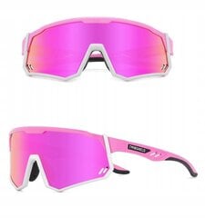 Dviratininkų akiniai Twinshield STW-C22, rožiniai kaina ir informacija | Sportiniai akiniai | pigu.lt