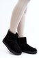 Aulinukai moterims Step In Style 18832956, juodi kaina ir informacija | Aulinukai, ilgaauliai batai moterims | pigu.lt