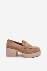 Mokasinai moterims Step In Style 18609256, rudi цена и информация | Женские туфли | pigu.lt