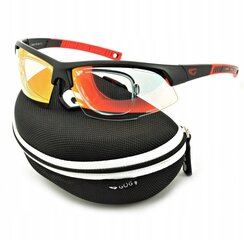 Sportiniai akiniai Gog E668-2R, juodi kaina ir informacija | Sportiniai akiniai | pigu.lt