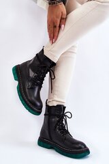 Auliniai batai moterims Step in style 174144-55, juodi kaina ir informacija | Aulinukai, ilgaauliai batai moterims | pigu.lt