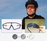 Dviratininkų akiniai Rockbros 10181, juodi kaina ir informacija | Sportiniai akiniai | pigu.lt