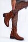 Auliniai batai moterims Step in style 173767-52, rudi kaina ir informacija | Aulinukai, ilgaauliai batai moterims | pigu.lt