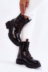 Auliniai batai moterims Step in style 174793-55, juodi kaina ir informacija | Aulinukai, ilgaauliai batai moterims | pigu.lt