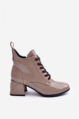 Aulinukai moterims Step in style 186683, rudi kaina ir informacija | Aulinukai, ilgaauliai batai moterims | pigu.lt