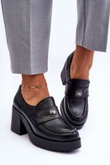 Bateliai moterims Step in style 183947-54, juodi цена и информация | Женские туфли | pigu.lt