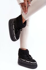 Aulinukai moterims Step in Style, juodi kaina ir informacija | Aulinukai, ilgaauliai batai moterims | pigu.lt