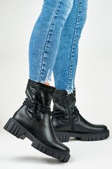 Auliniai batai moterims Primo 186450-56, juodi kaina ir informacija | Aulinukai, ilgaauliai batai moterims | pigu.lt