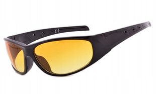 Sportiniai akiniai Stylion DR-3142-C2, juodi/geltoni kaina ir informacija | Sportiniai akiniai | pigu.lt