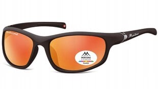 Sportiniai akiniai Montana UV400 SP310B, juodi/oranžiniai kaina ir informacija | Sportiniai akiniai | pigu.lt