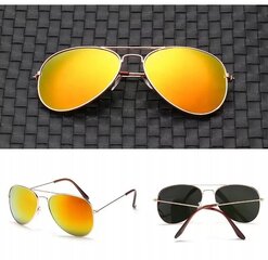Солнцезащитные очки Aviator Pilot Sunglasses 7 ЦВЕТОВ Мужские Женские + Gratis WYB_2163H цена и информация | Женские солнцезащитные очки | pigu.lt