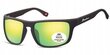 Dviratininkų akiniai Montana SP314E, juodi/žali цена и информация | Sportiniai akiniai | pigu.lt