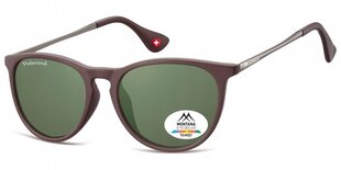 Женские поляризованные овальные коричневые солнцезащитные очки UV400 MP24F цена и информация | Женские солнцезащитные очки | pigu.lt