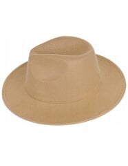 Женская шляпа классического бежевого цвета KP-03A цена и информация | Женские шапки | pigu.lt