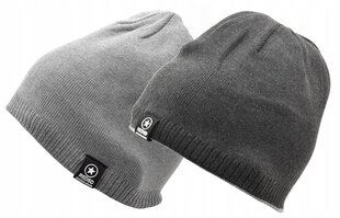 Мужская зимняя шапка двухсторонняя L/XL акрил для зимы ST-514B цена и информация | Женские шапки | pigu.lt