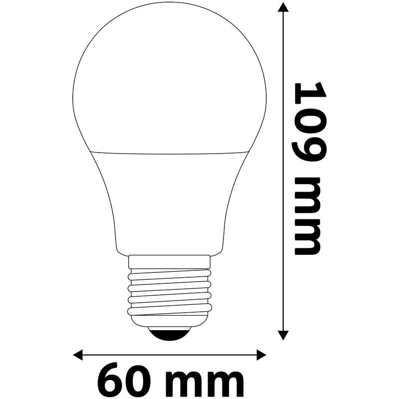 Avide LED lemputė 11W A60 E27 4000K kaina ir informacija | Elektros lemputės | pigu.lt