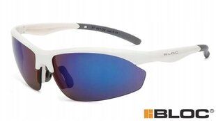 Sportiniai akiniai Bloc English War W104, balti kaina ir informacija | Sportiniai akiniai | pigu.lt