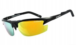Sportiniai akiniai Lozano UV400 LZ-302B, juodi kaina ir informacija | Sportiniai akiniai | pigu.lt