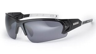 Sportiniai akiniai Bloc English Bronx, juodi/balti kaina ir informacija | Sportiniai akiniai | pigu.lt