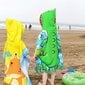 Rayson vaikiškas paplūdimio rankšluostis su gobtuvu, pončas, 60x60 cm цена и информация | Rankšluosčiai | pigu.lt